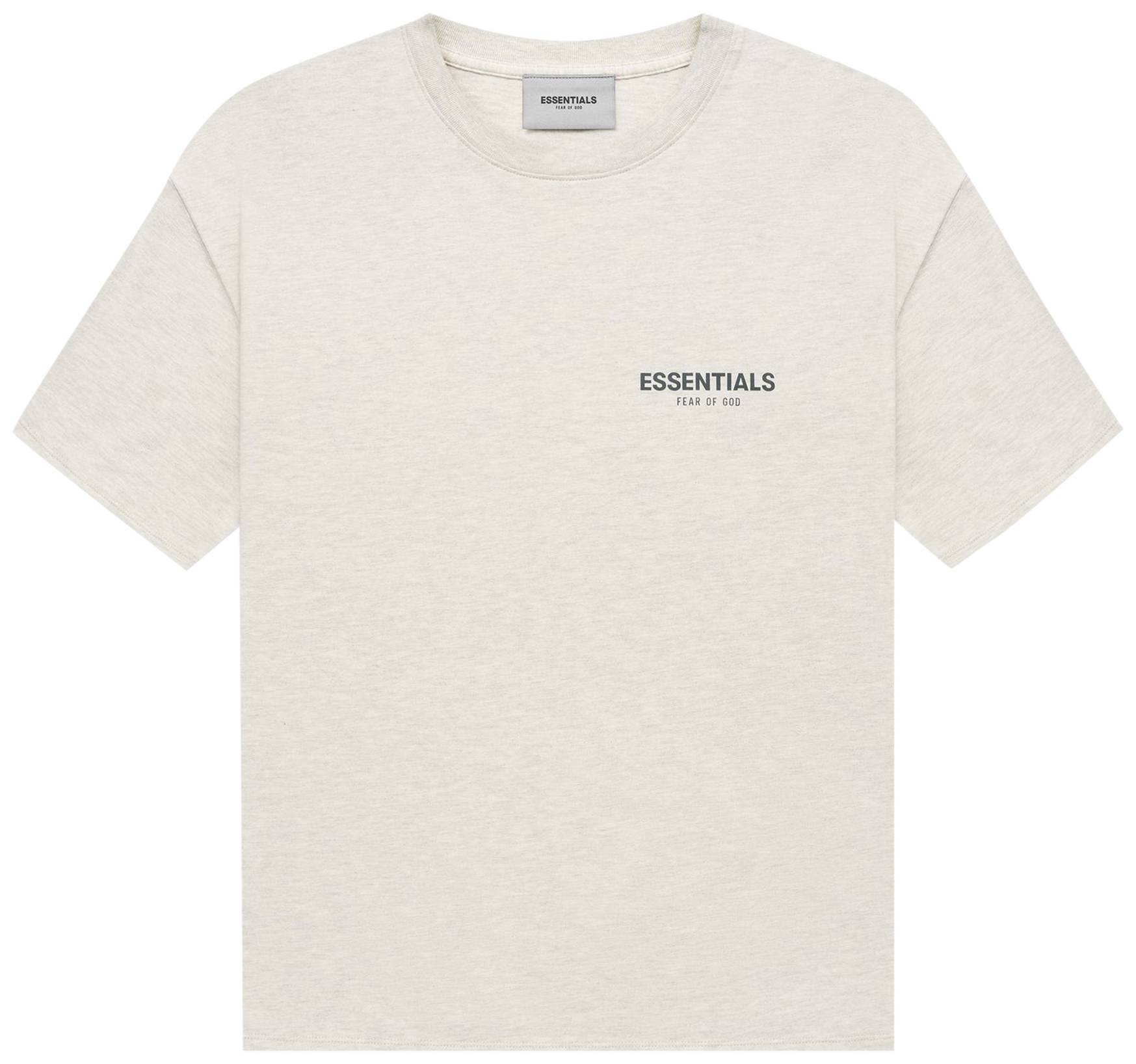 Fear of God Essentials Core Collection T-shirt Light Heather Oatmeal