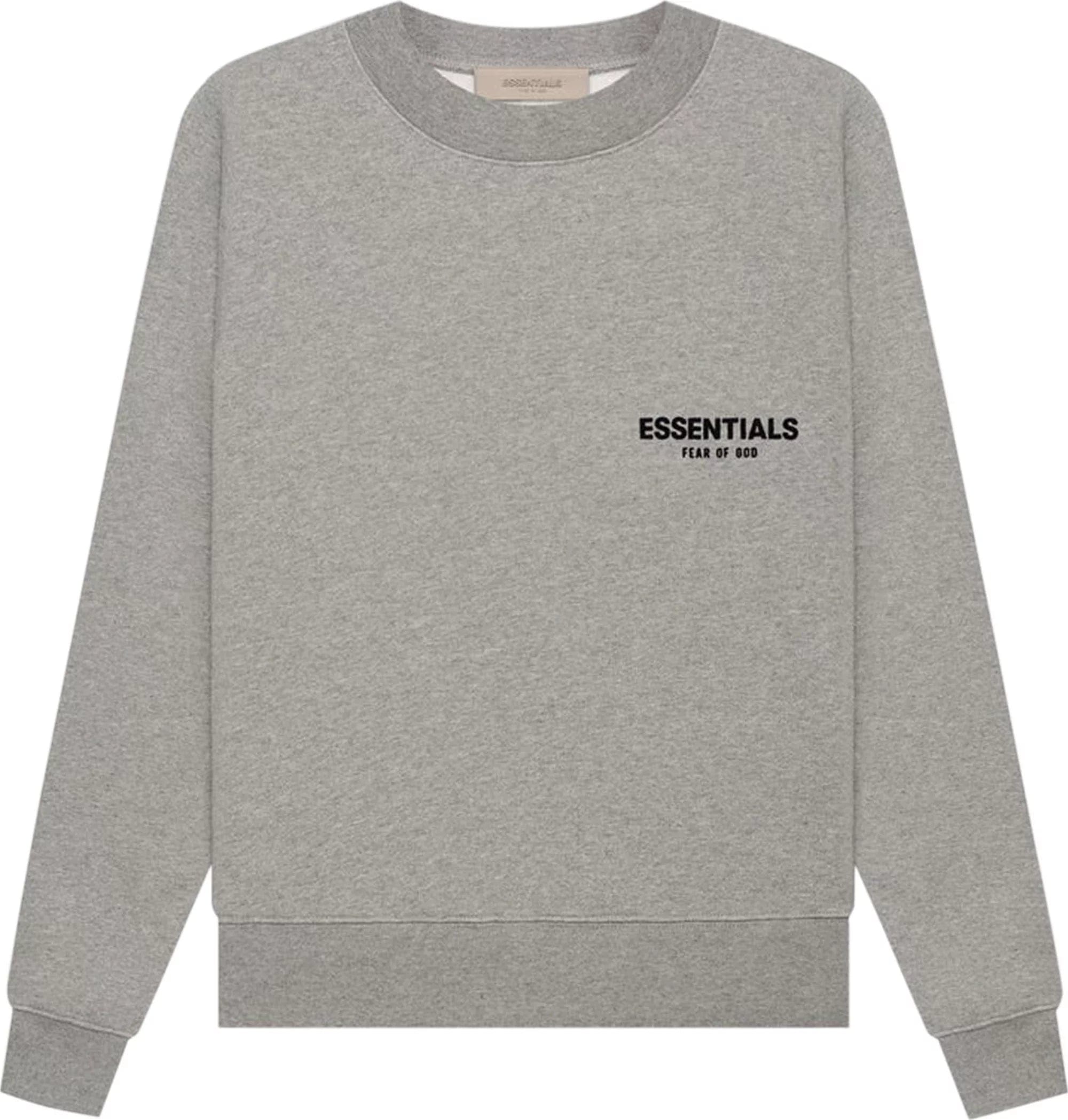 Fear of God Essentials Crewneck Dark Oatmeal SS22