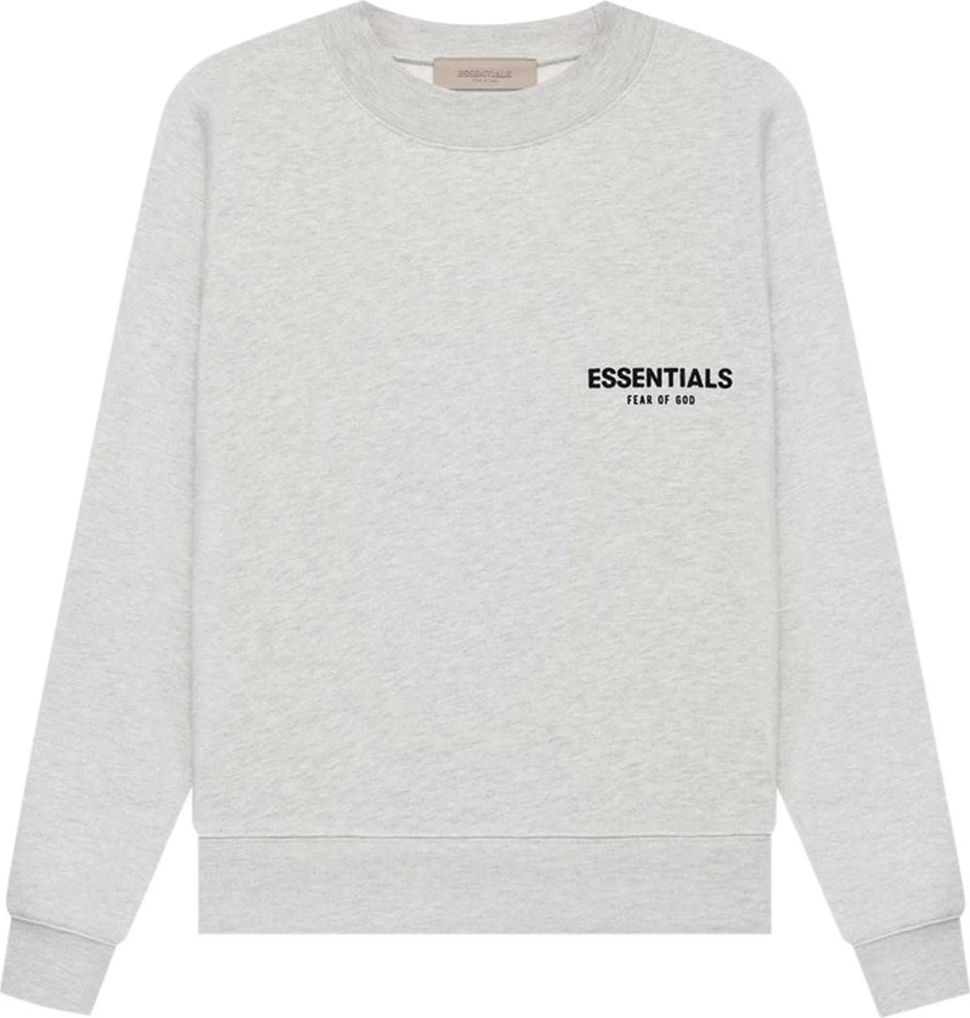 Fear of God Essentials Crewneck Light Oatmeal SS22