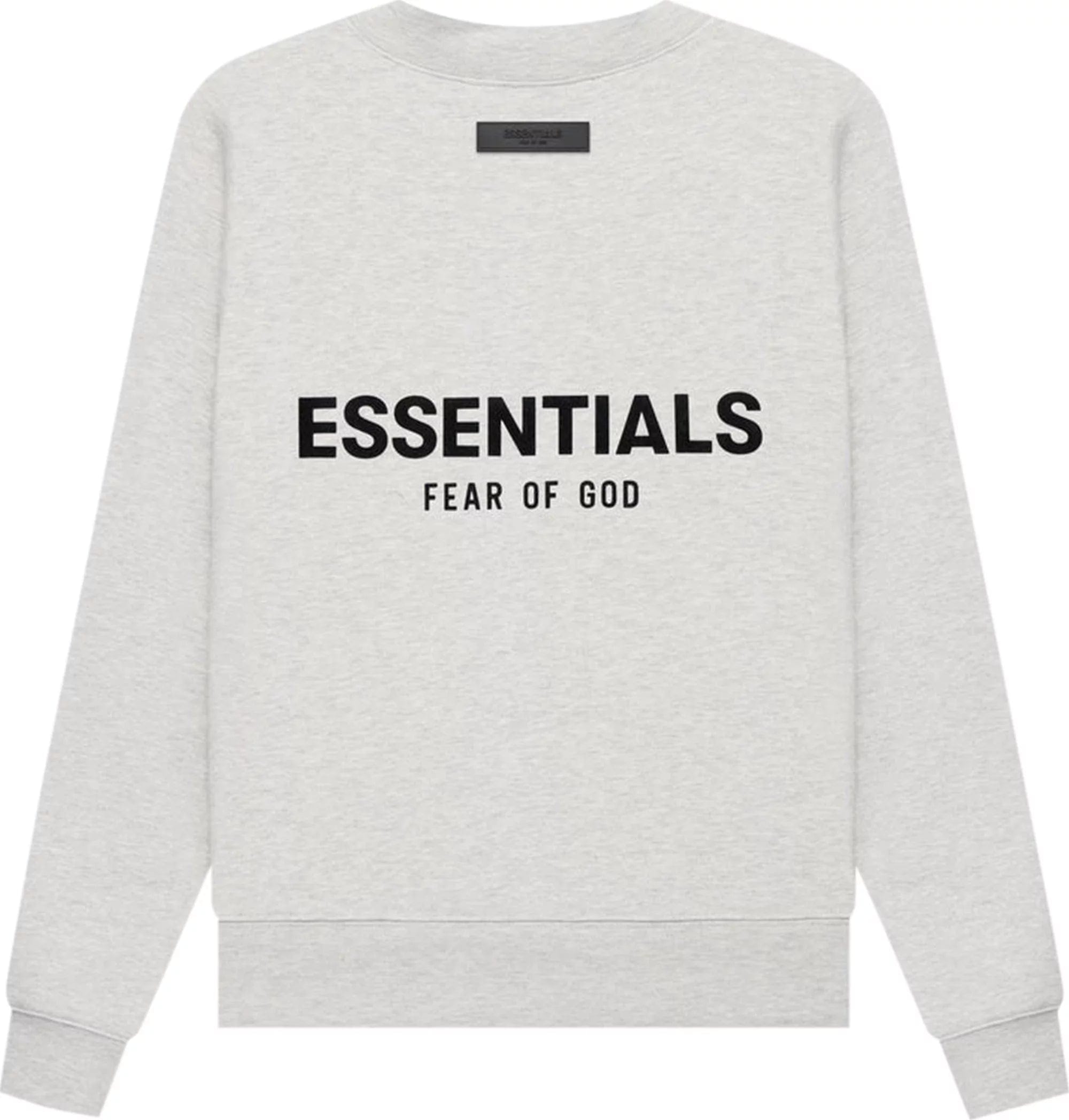 Fear of God Essentials Crewneck Light Oatmeal SS22