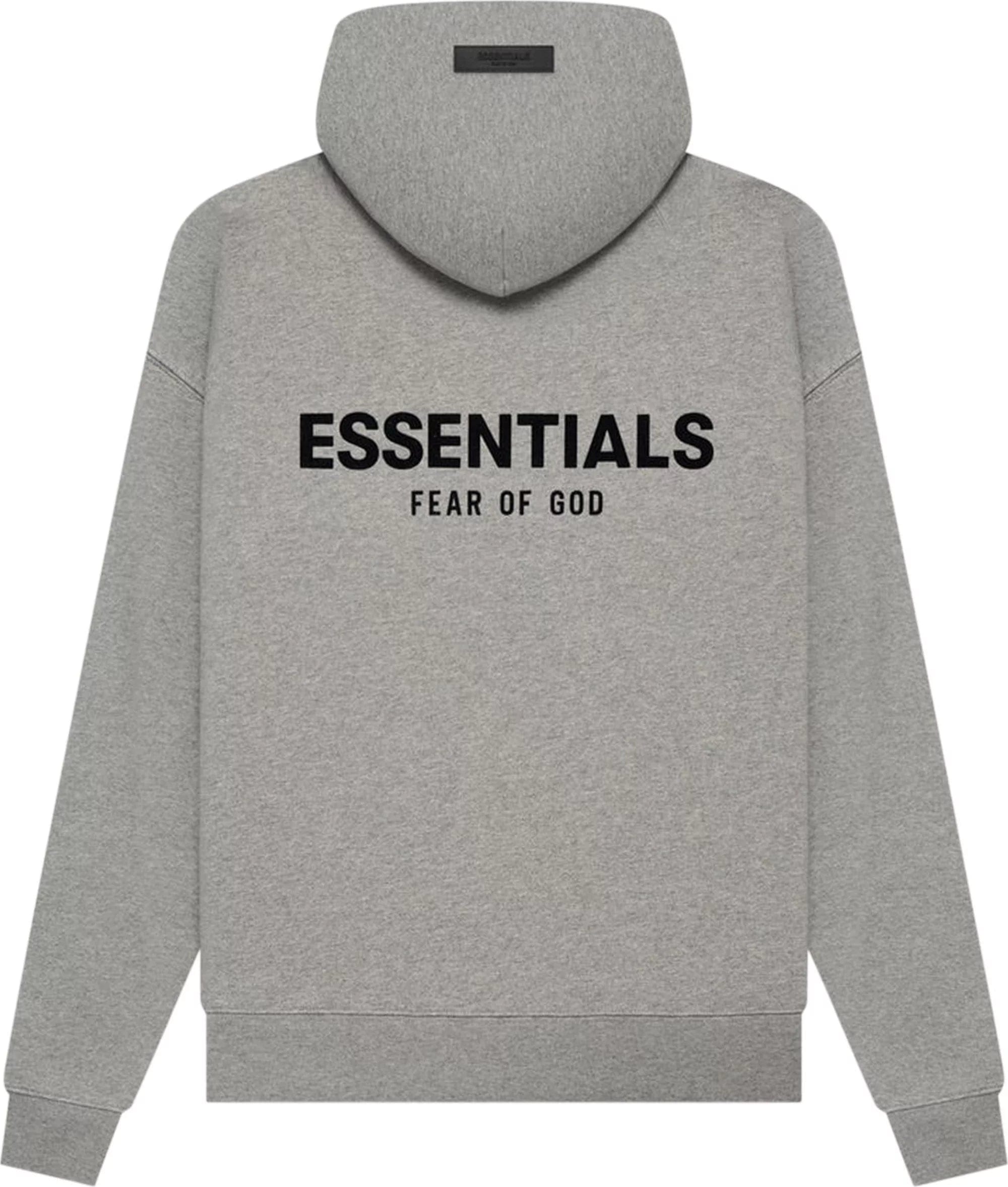 Fear of God Essentials Hoodie Dark Oatmeal SS22