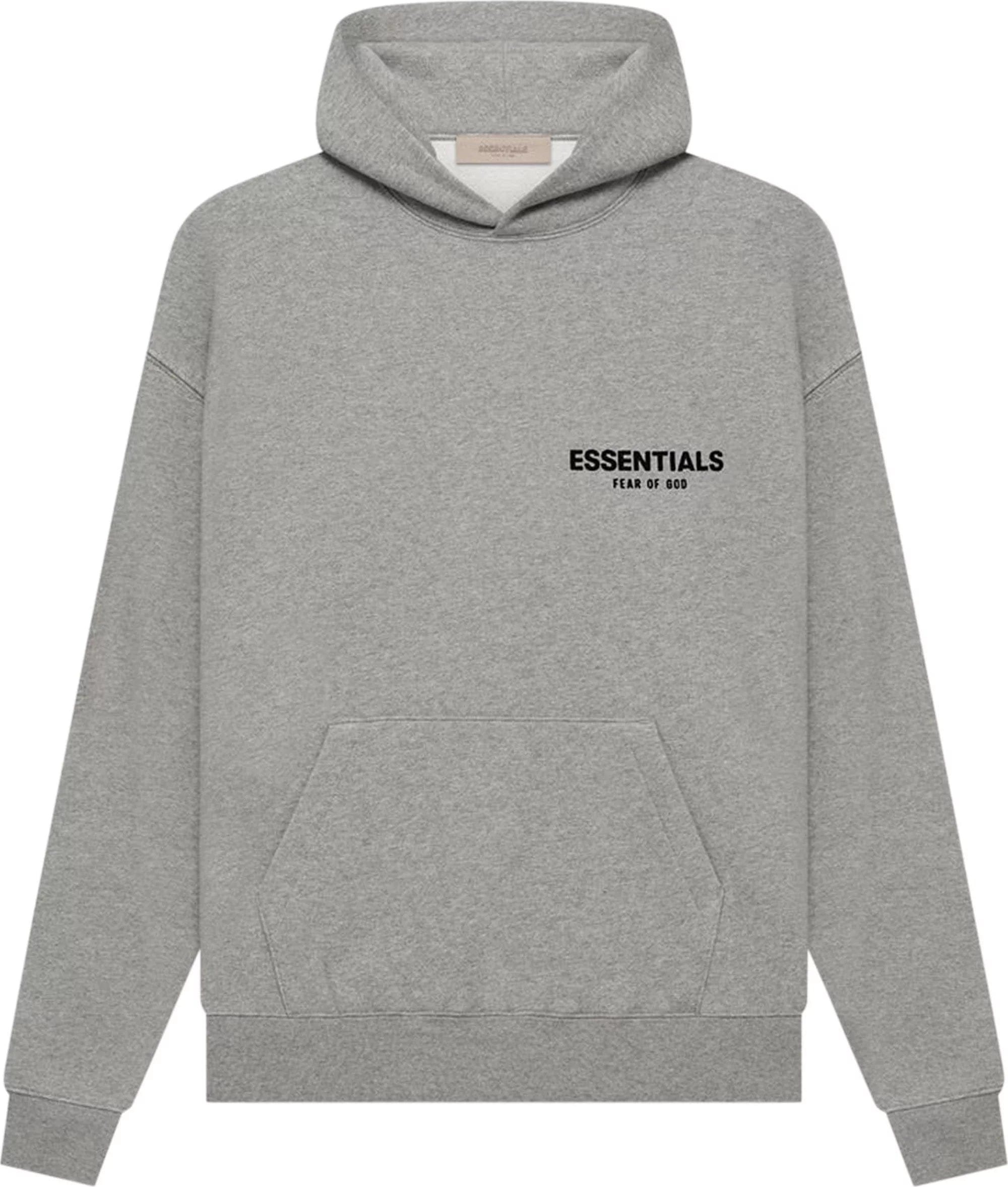 Fear of God Essentials Hoodie Dark Oatmeal SS22