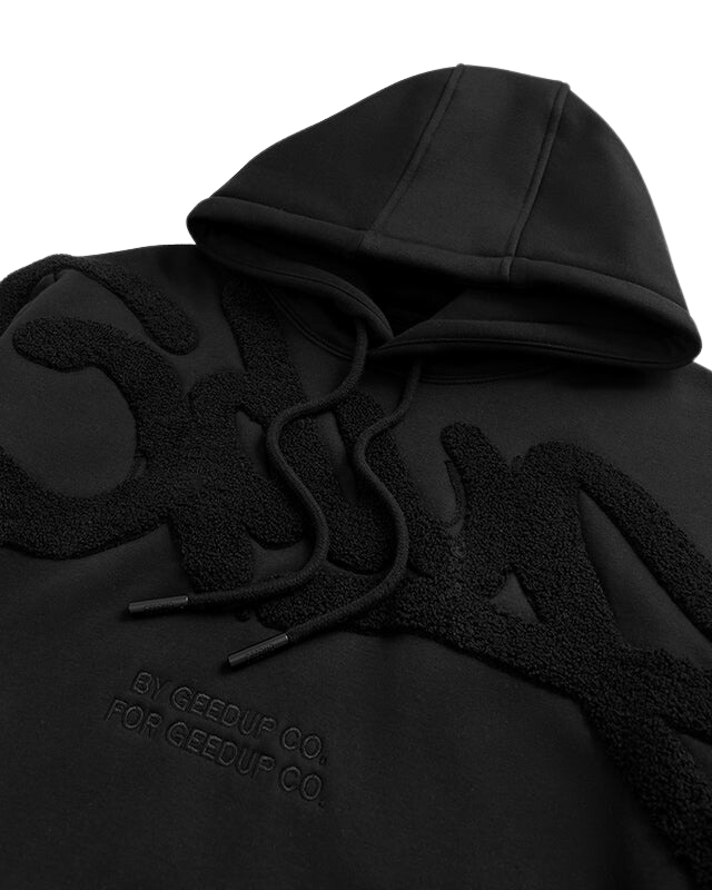 GeedUp Handstyle Hoodie Blackout