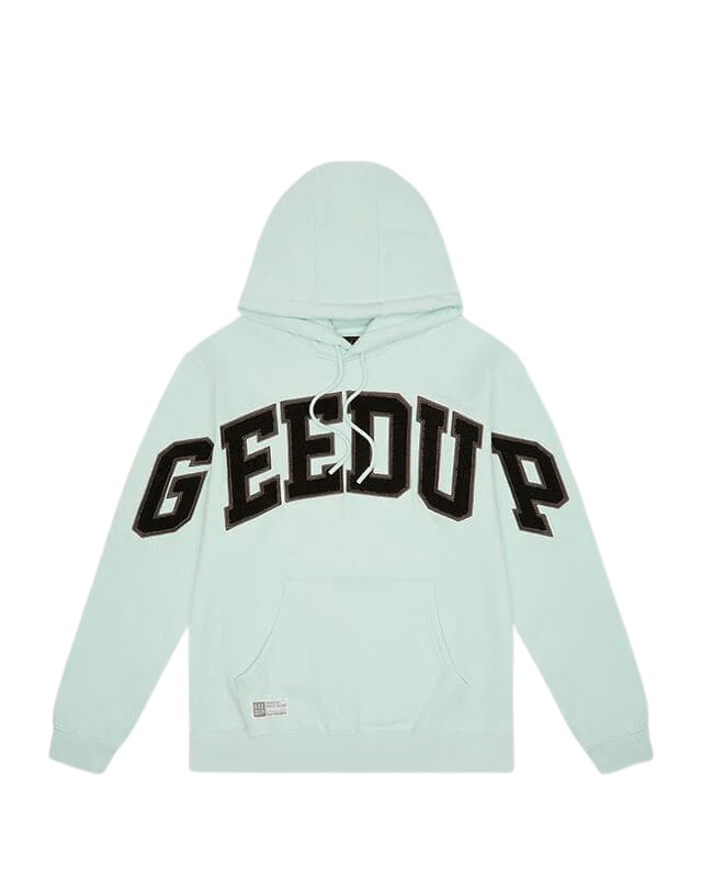 Geedup Mint Green Team Logo Hoodie