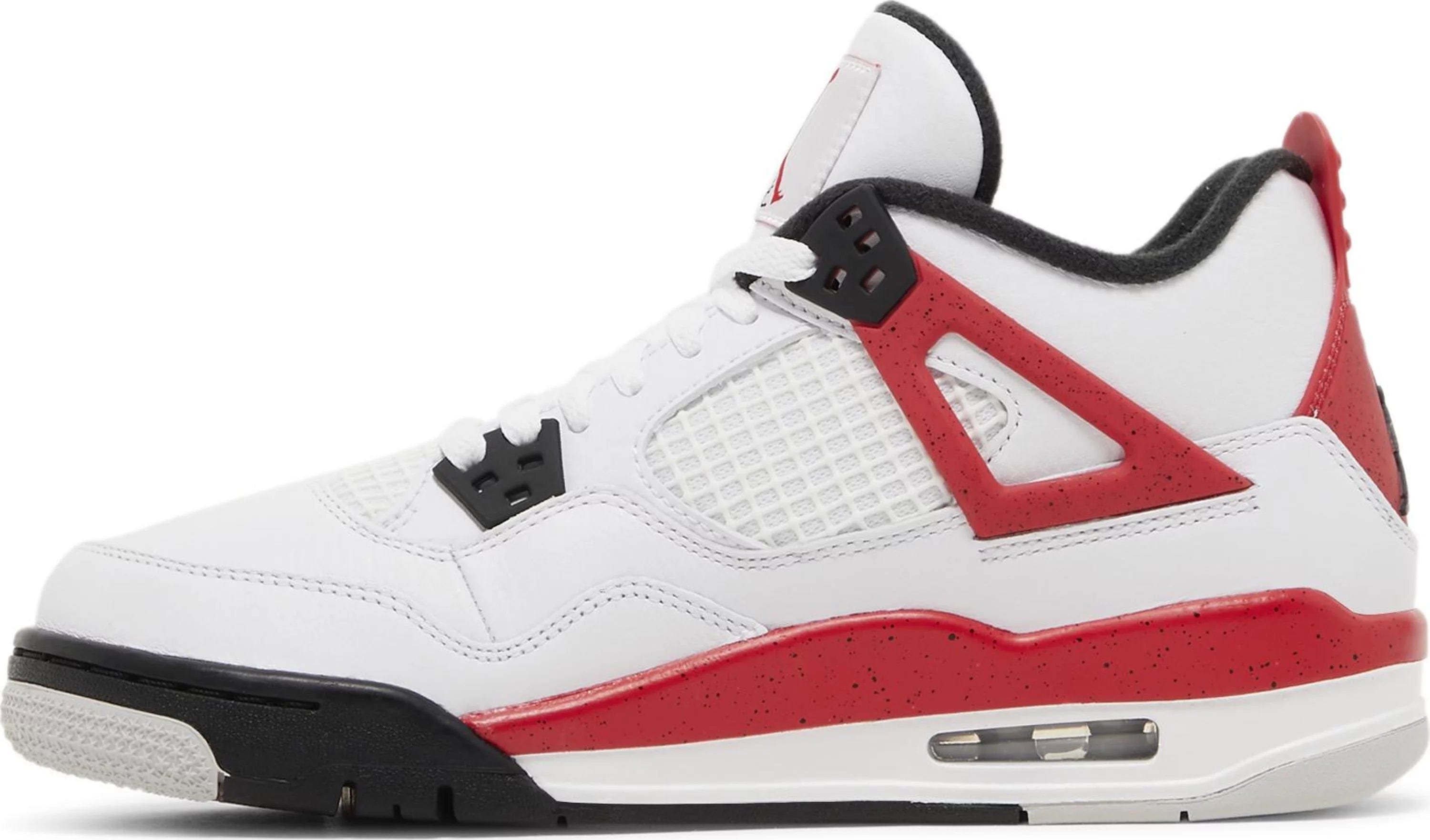 Jordan 4 Retro Red Cement (GS) Woman's