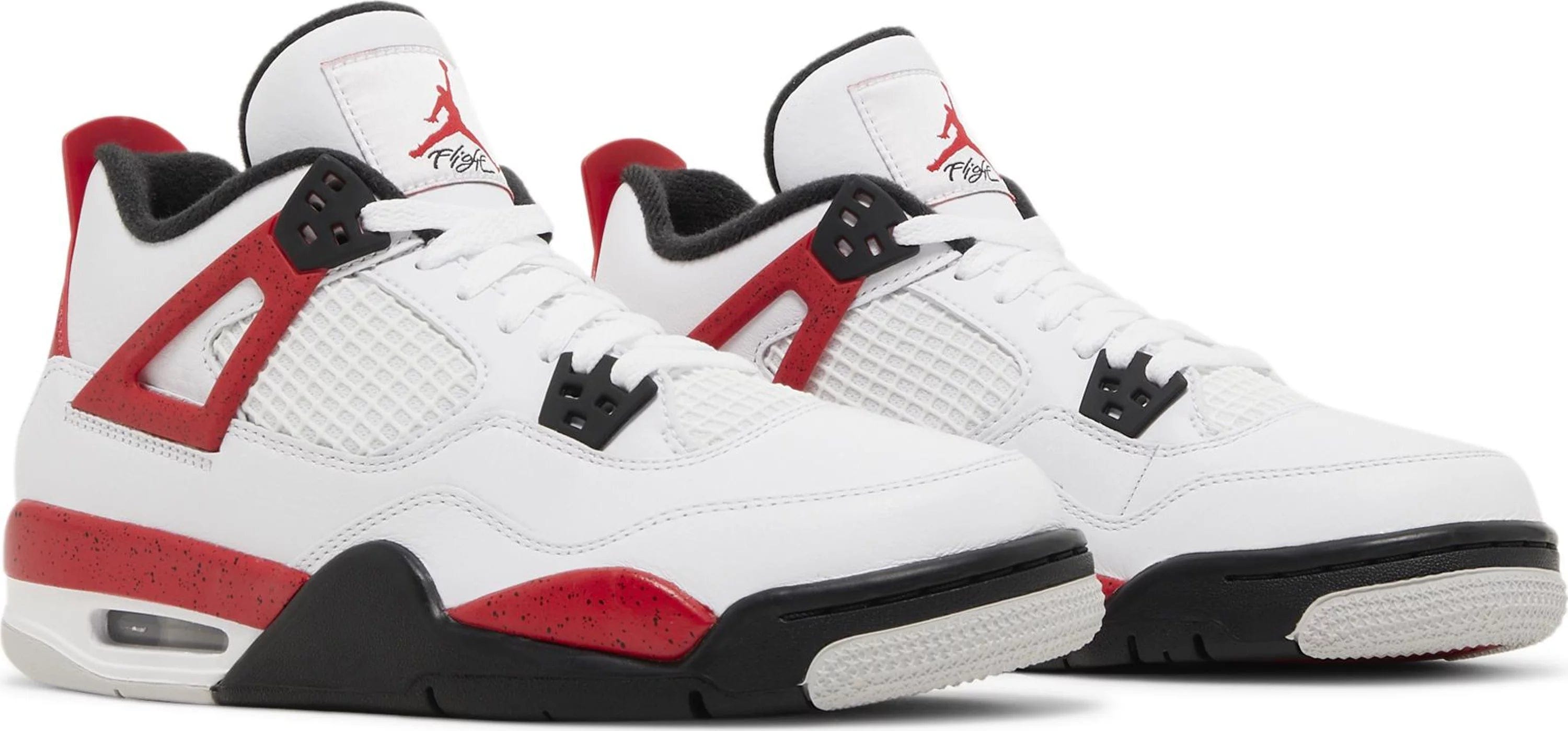 Jordan 4 Retro Red Cement (GS) Woman's