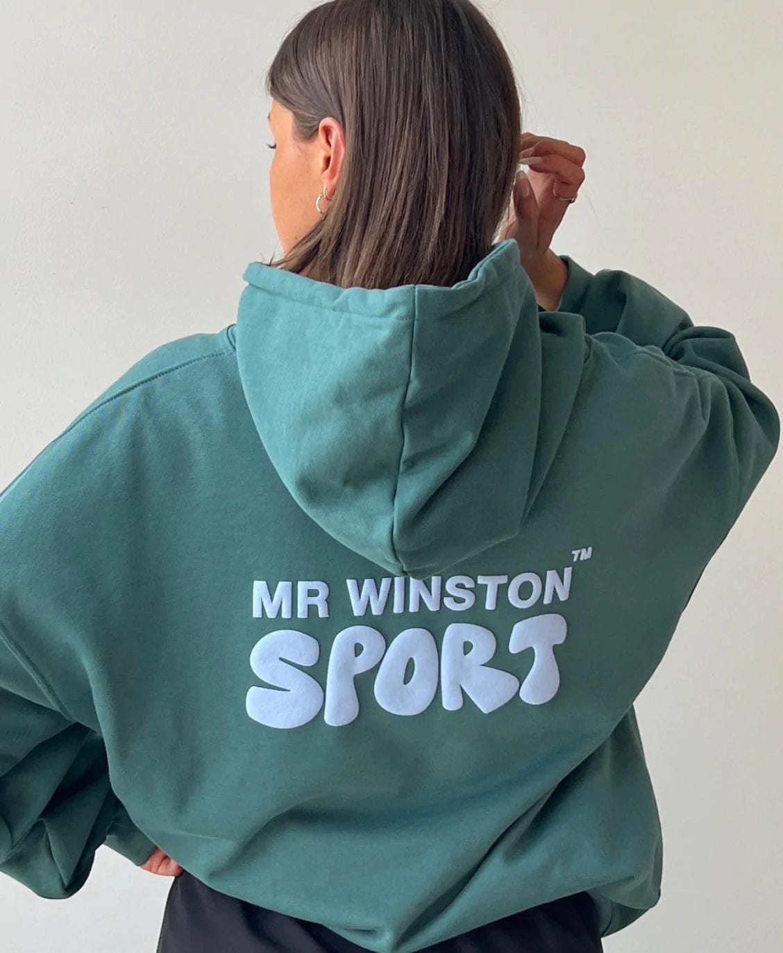 Mr Winston Puff Hoodie Forest