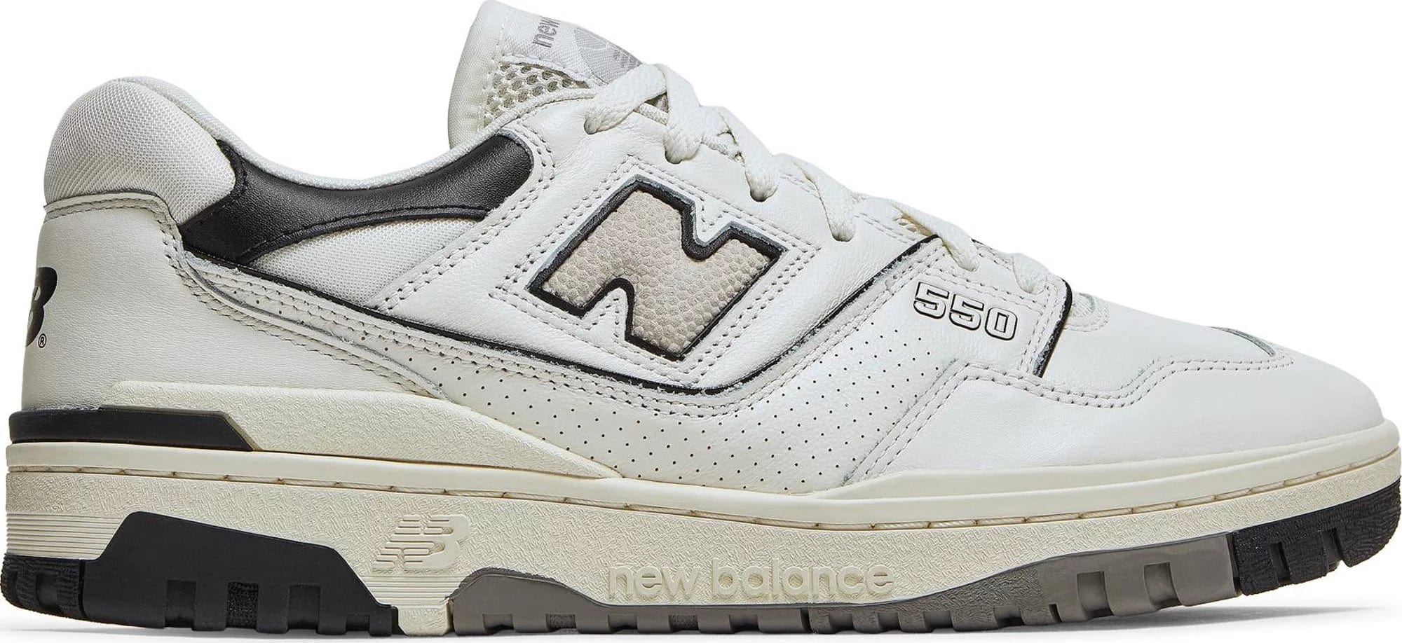 New Balance 550 Cream Black Men's