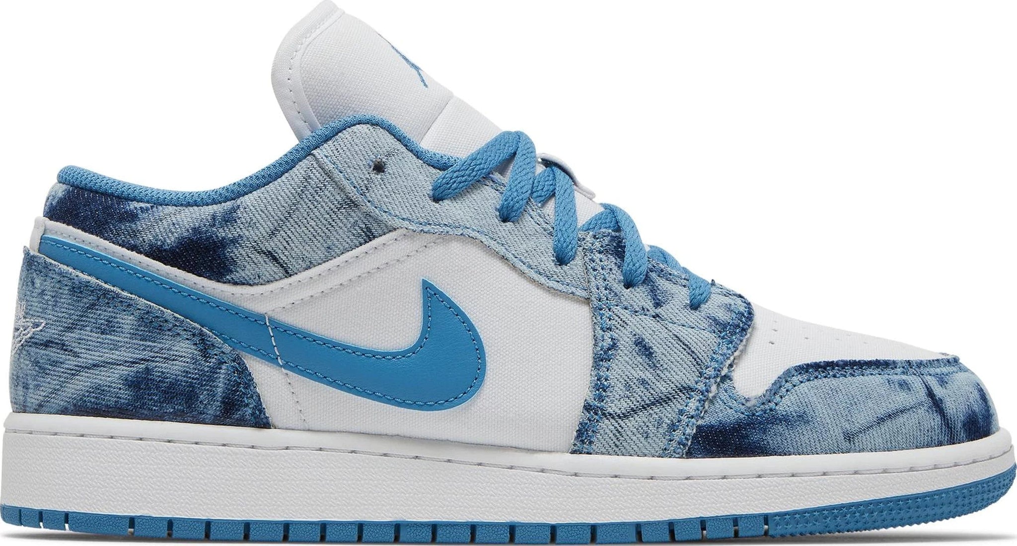 Nike Air Jordan 1 Low Washed Denim (GS) Women's