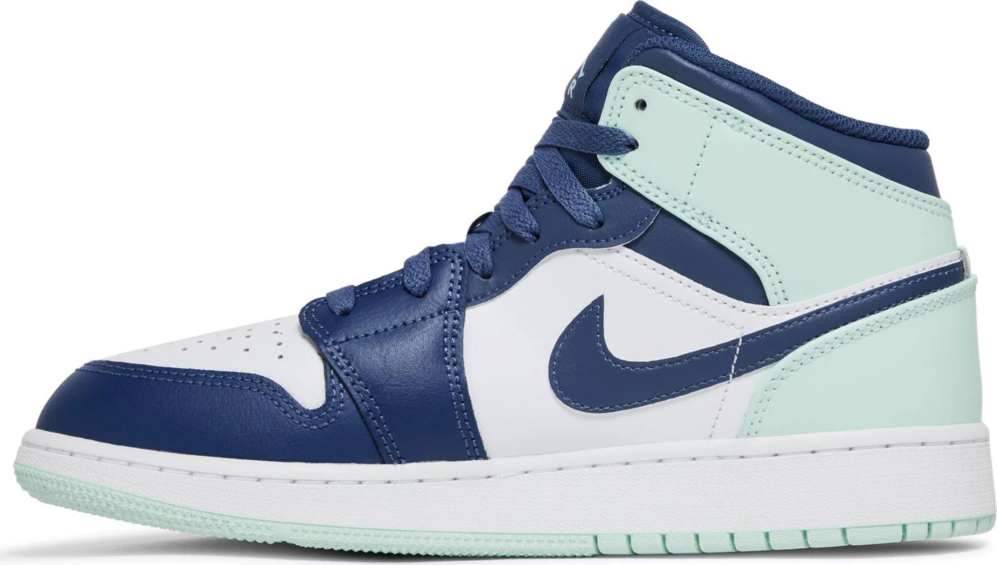 Nike Air Jordan 1 Mid Blue Mint (GS) Women's