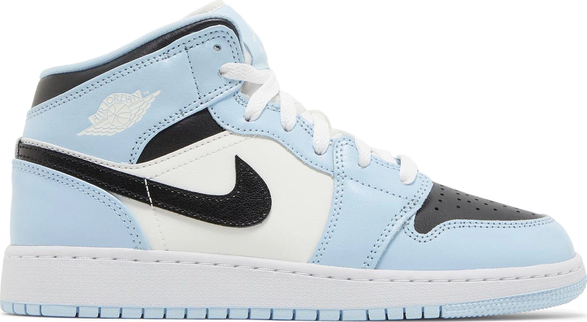 Nike Air Jordan 1 Mid Ice Blue (GS) Women's