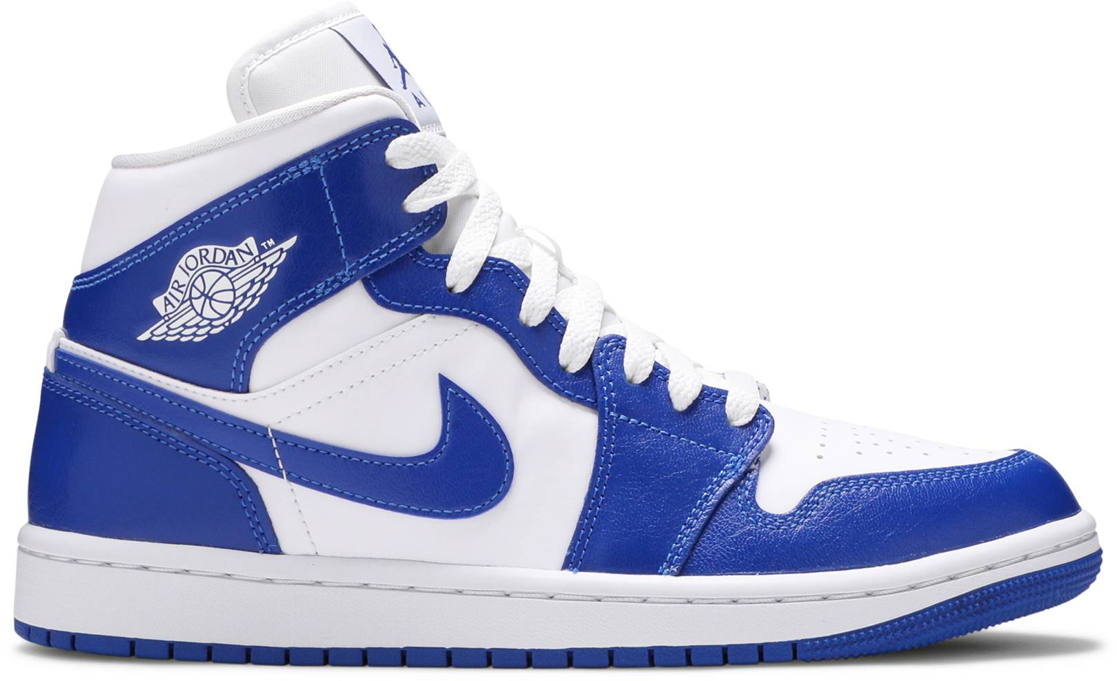 Nike Air Jordan 1 Mid Kentucky Blue Women's