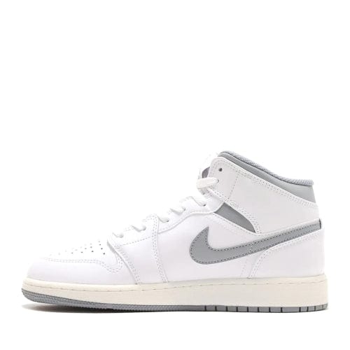 Nike Air Jordan 1 Mid Neutral Grey (GS) Women's