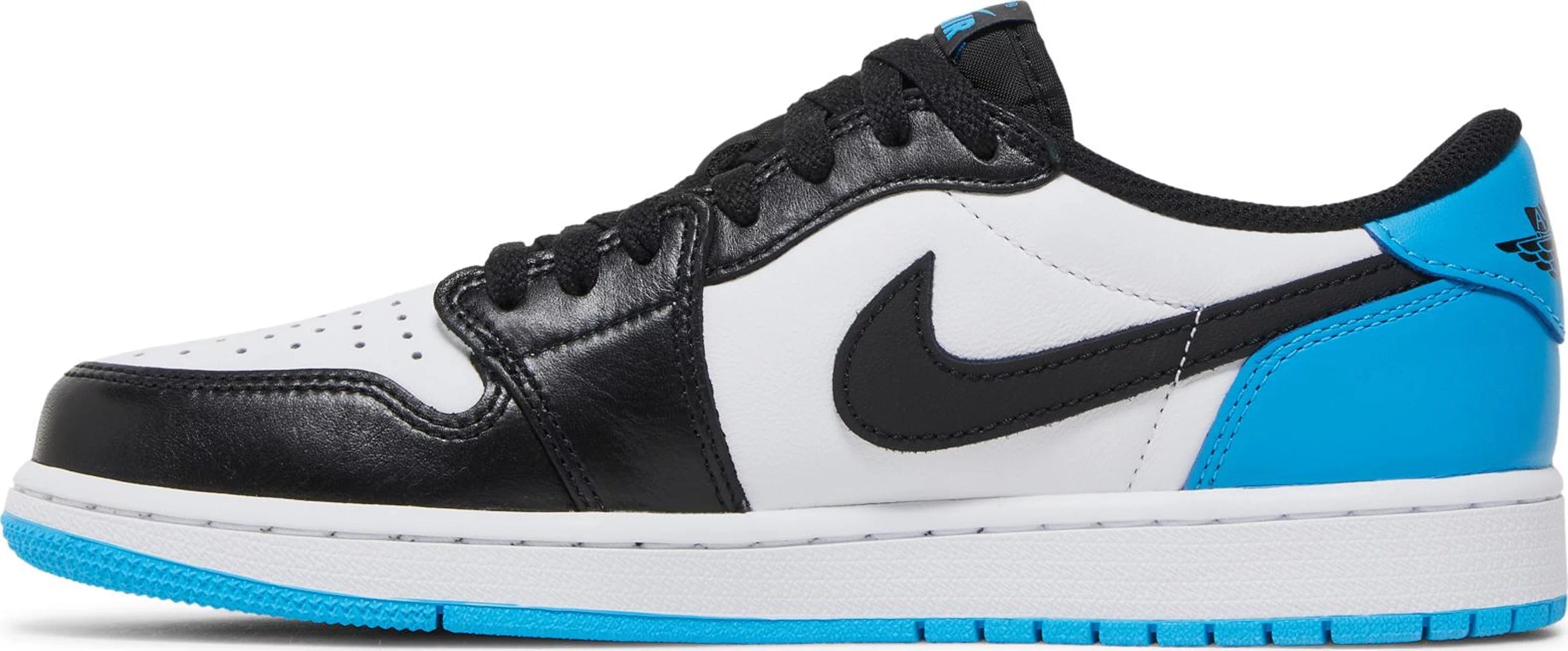 Nike Air Jordan 1 Retro Low OG Black Dark Powder Blue Men's