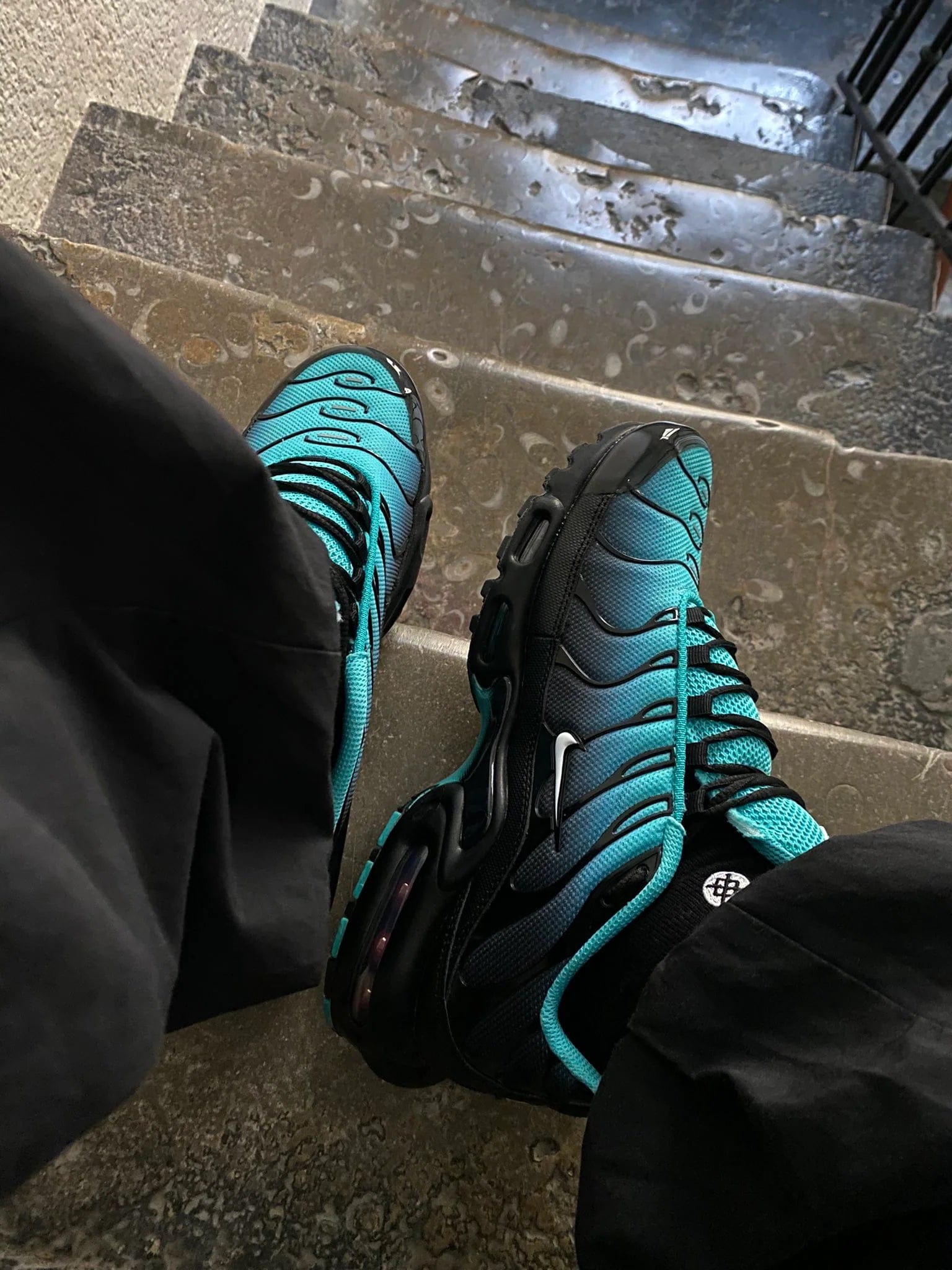 Nike Air Max Plus TN Caribbean Sea/Palm/Black Aqua Gradient