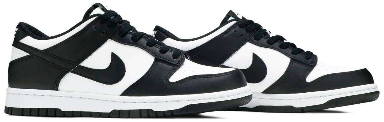 Nike Dunk Low Retro White Black (GS) Women's