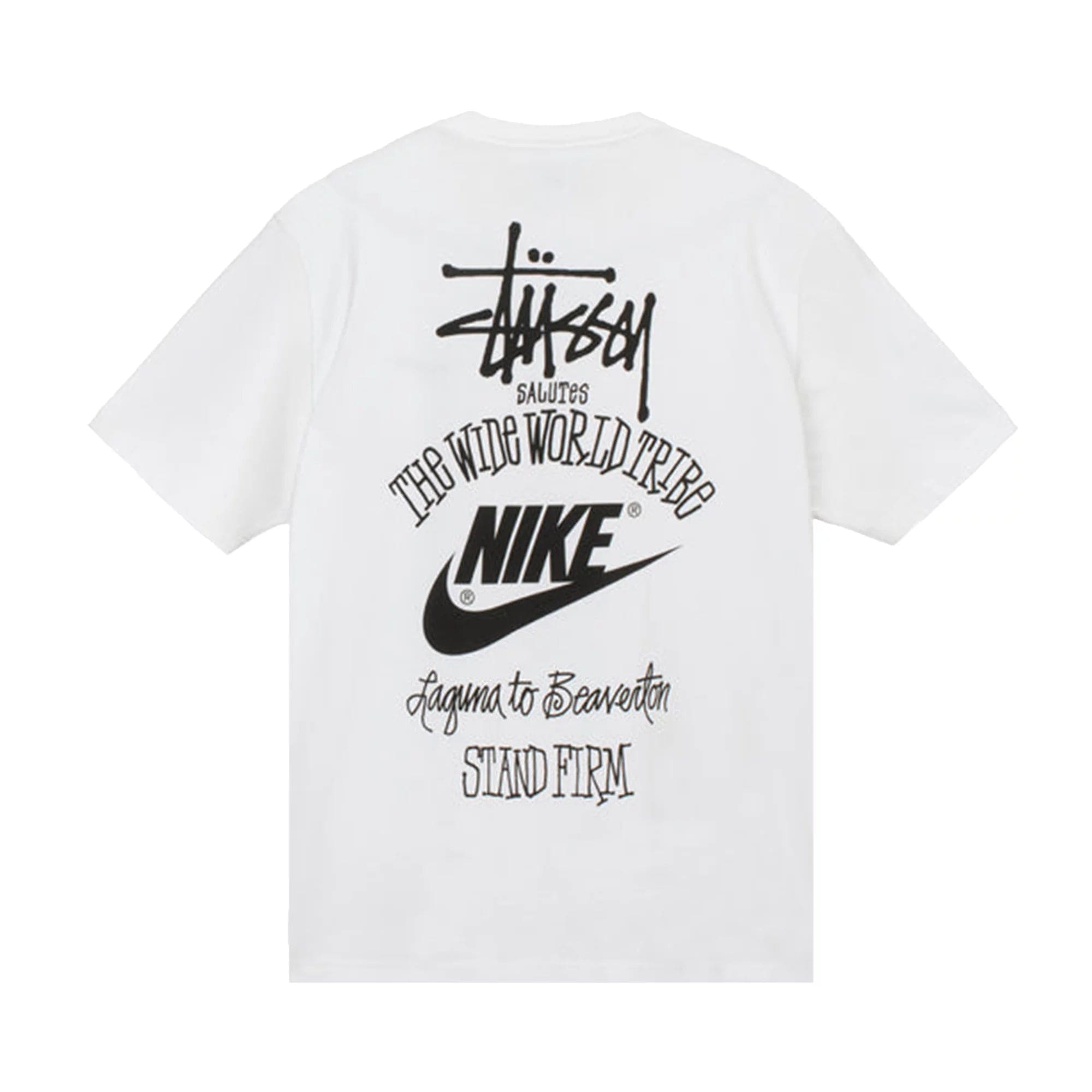 Nike x Stussy The Wide World Tribe T-Shirt White