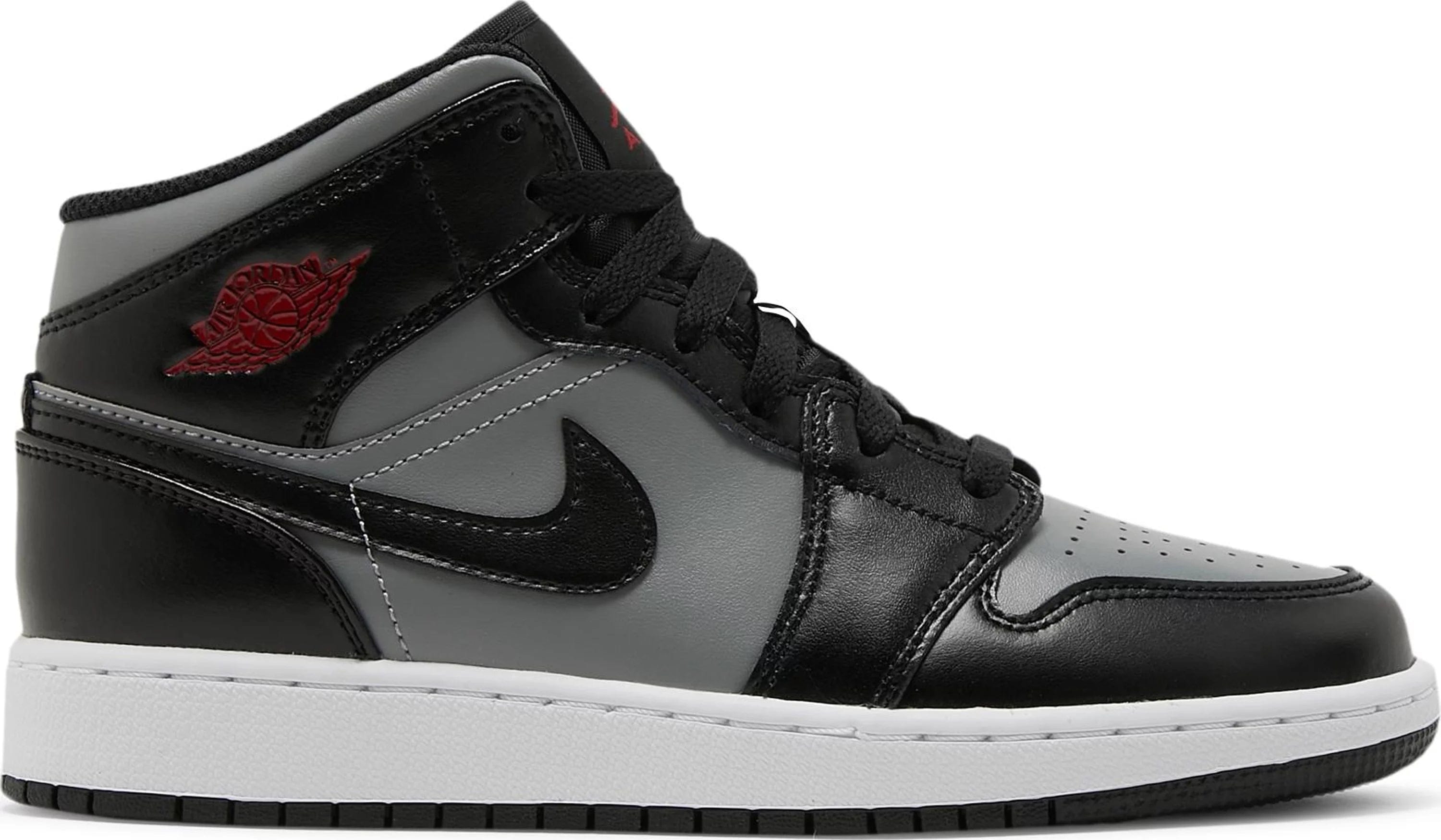 sneakers Nike Air Jordan 1 Mid Shadow Red (GS) Women's