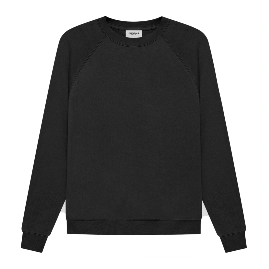 FEAR OF GOD ESSENTIALS Pull-Over Crewneck Black/Stretch Limo