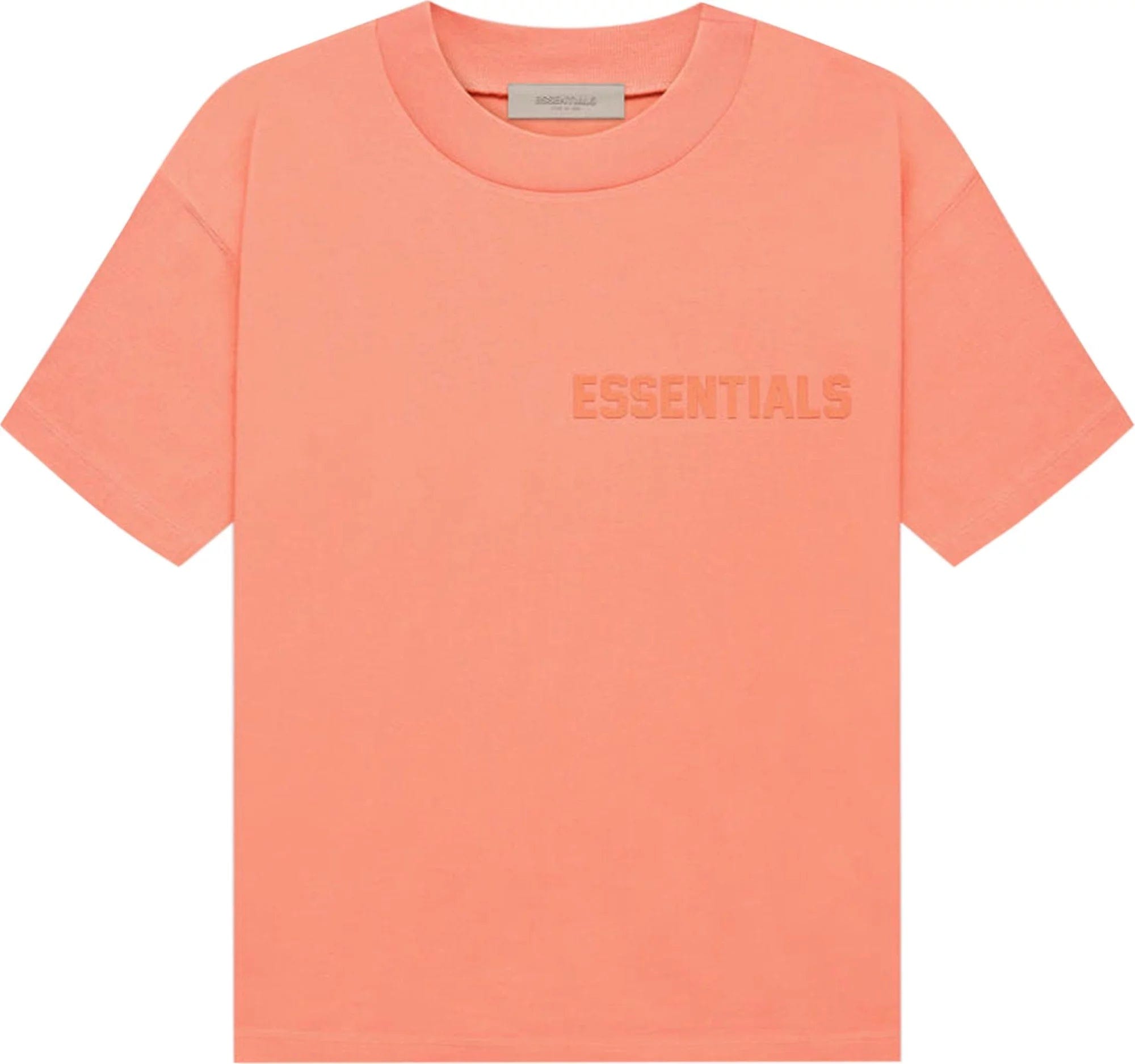 Fear of God Essentials Short-Sleeve Tee Coral