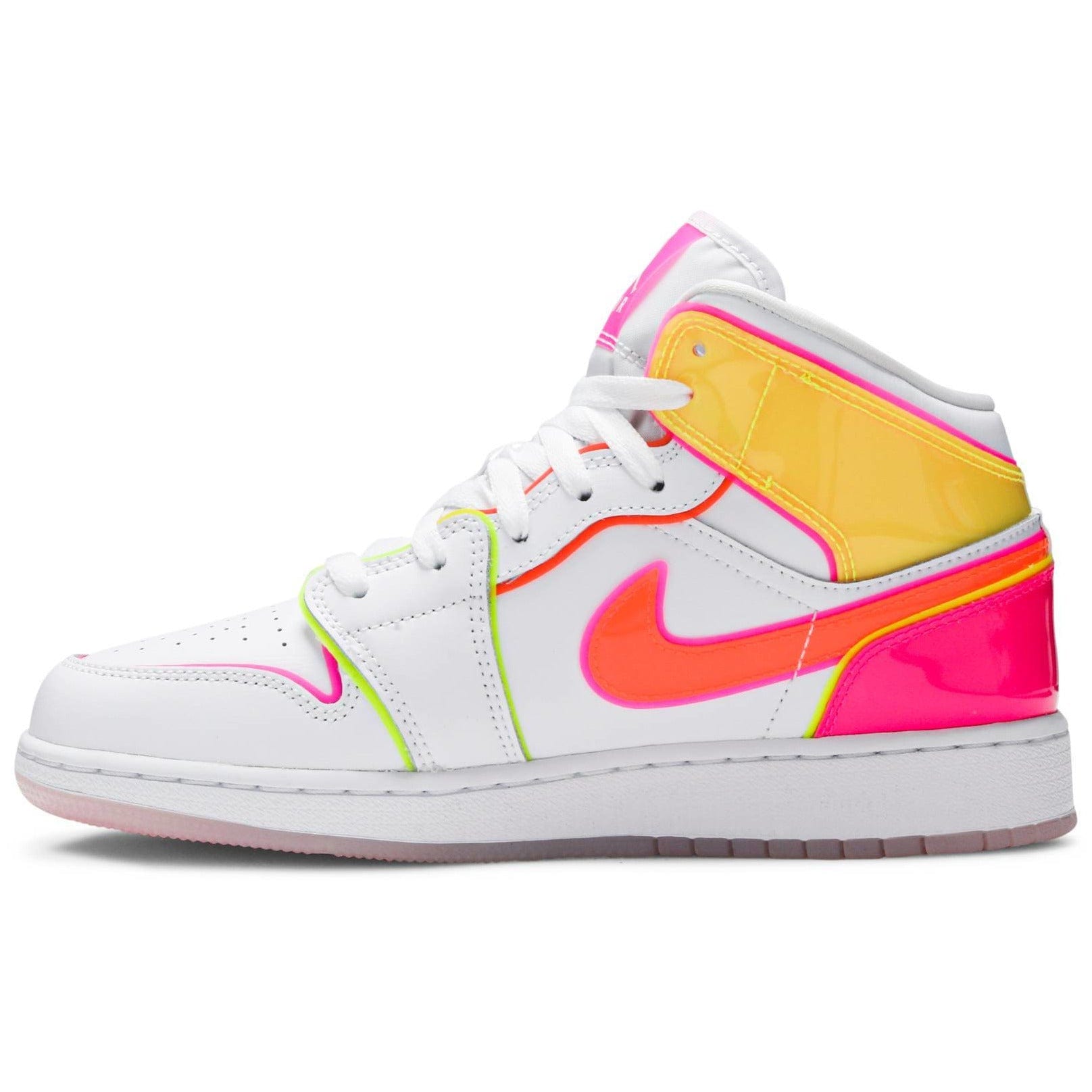 Nike Air Jordan 1 Mid GS 'Edge Glow' Women's