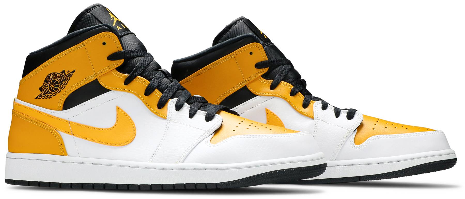 Nike Air Jordan 1 Mid University Gold Men's