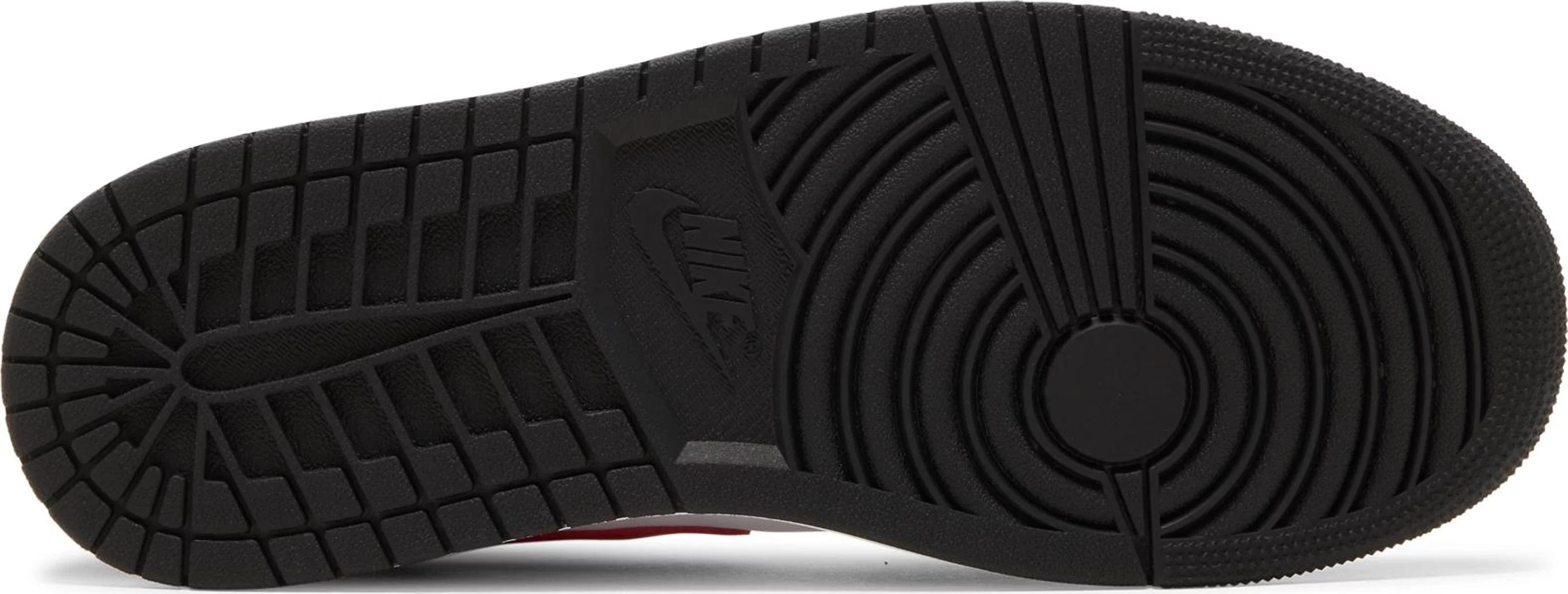 Nike Air Jordan 1 Mid White Black Red (2022) Men's