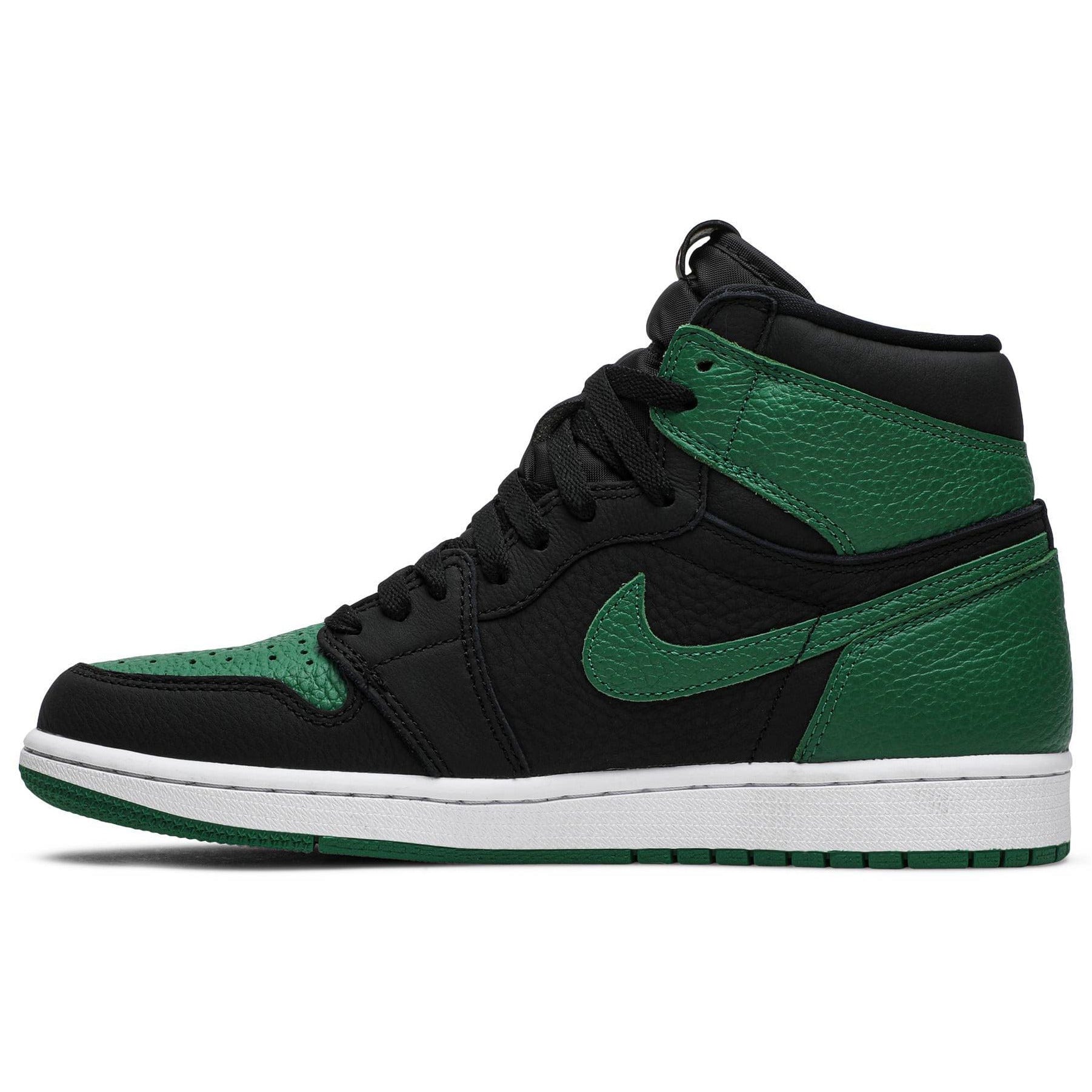 Green and black 2025 jordans 1