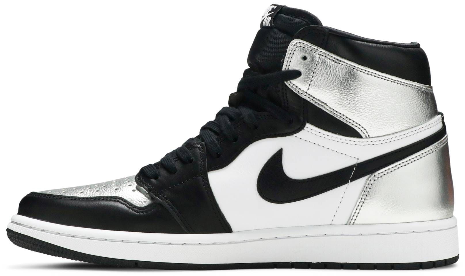 Nike Air Jordan 1 Retro High Silver Toe Women's