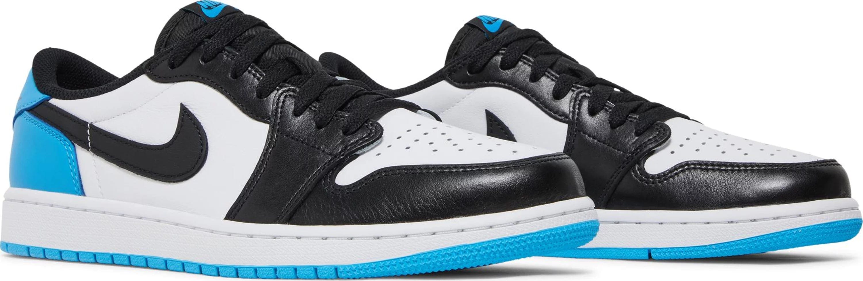 Nike Air Jordan 1 Retro Low OG Black Dark Powder Blue Men's