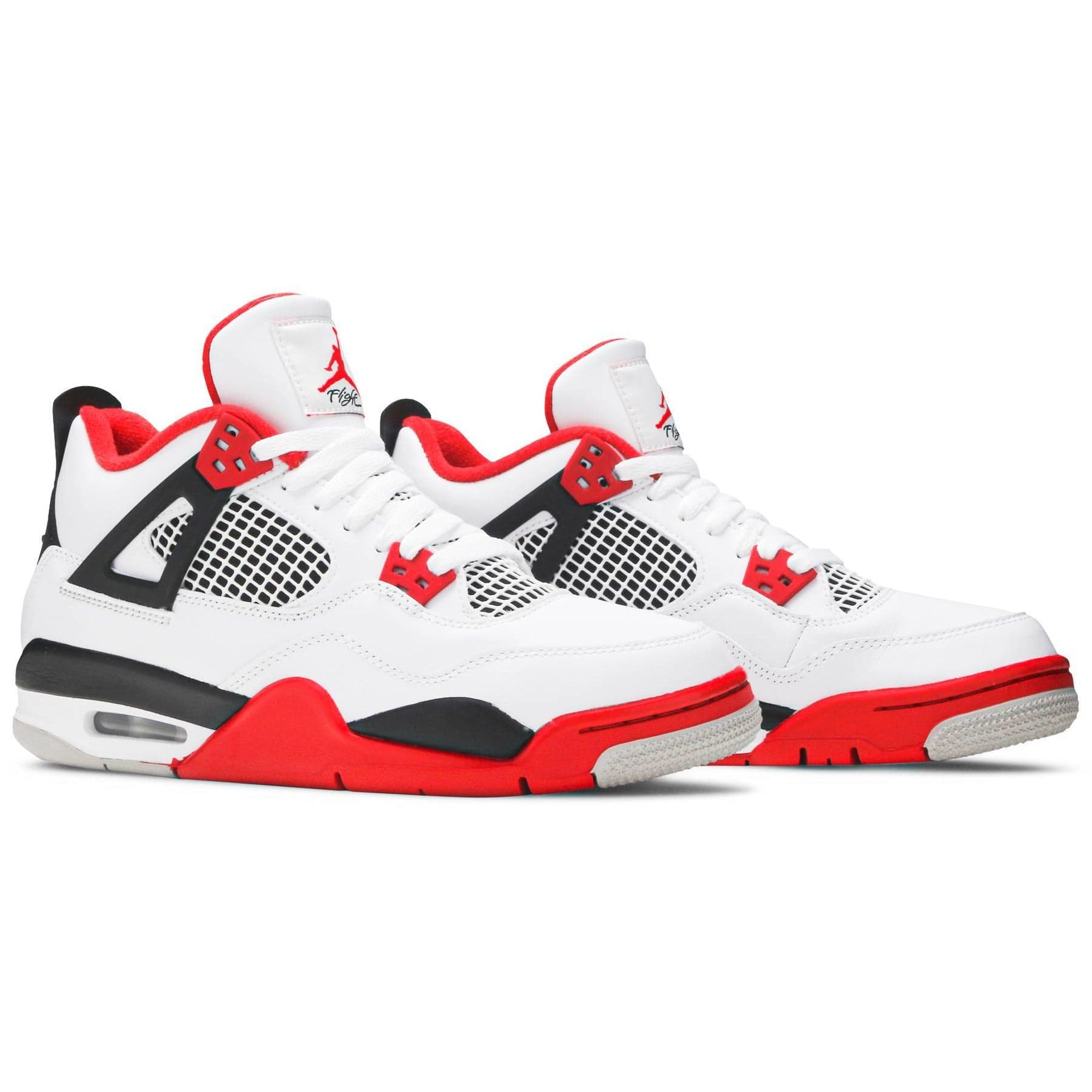 Jordan retro 4 womens fire sale red