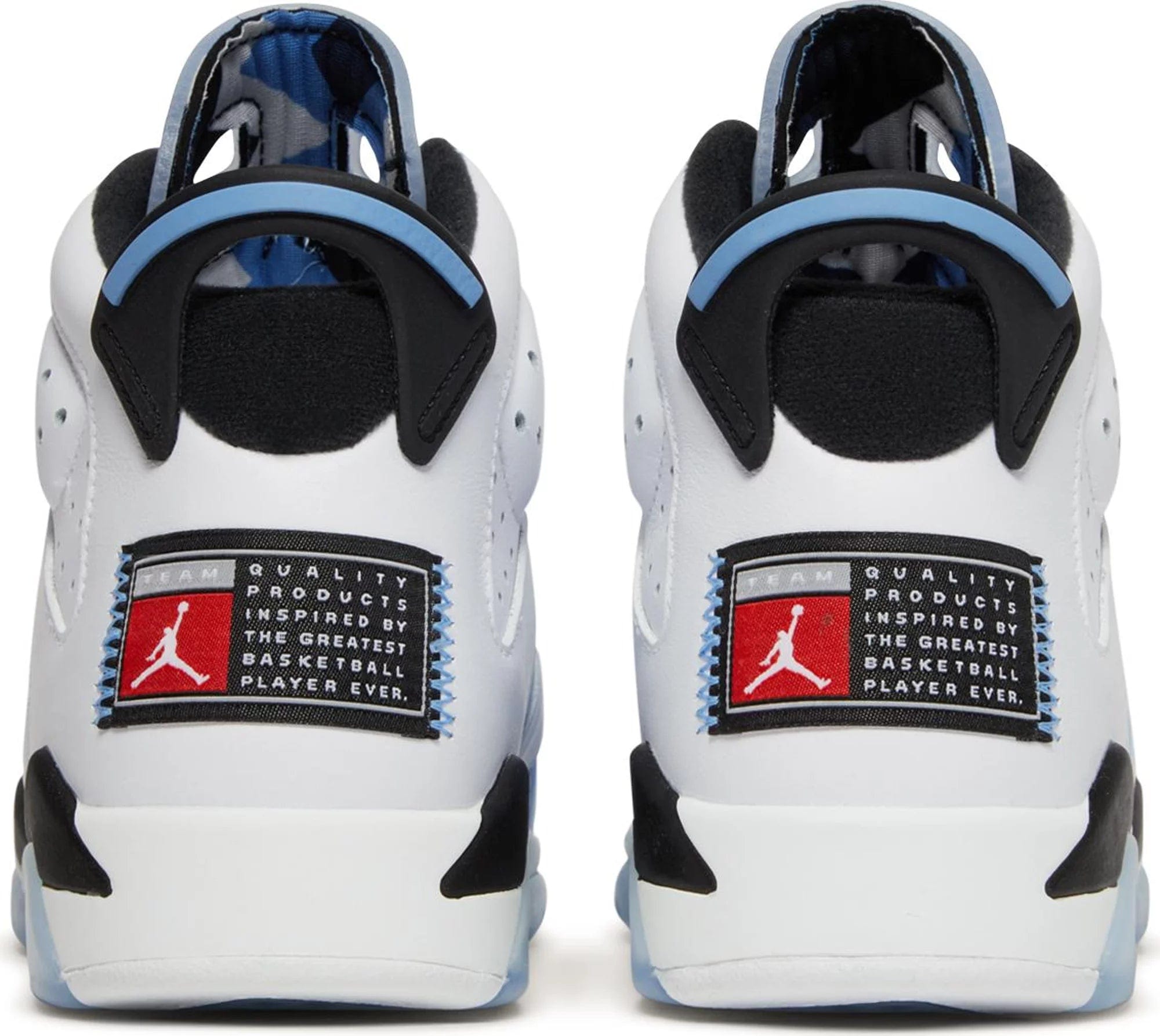 Nike Air Jordan 6 Retro UNC White (GS) Women's