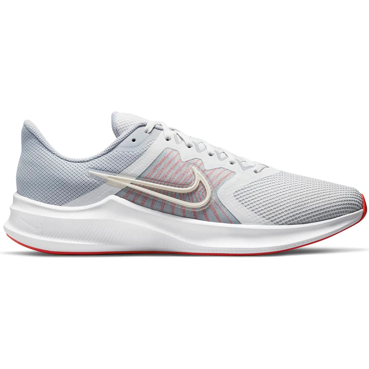 Nike Downshifter 11 Wolf Grey Uni Red Men's