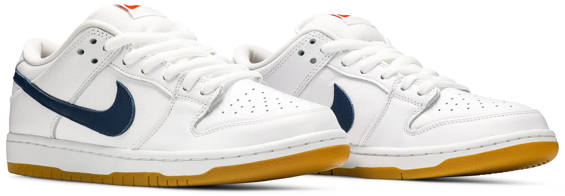 Nike SB Dunk Low Orange Label White Navy Men's