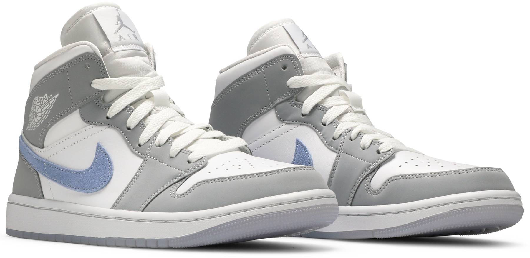 Gray and blue jordans sale