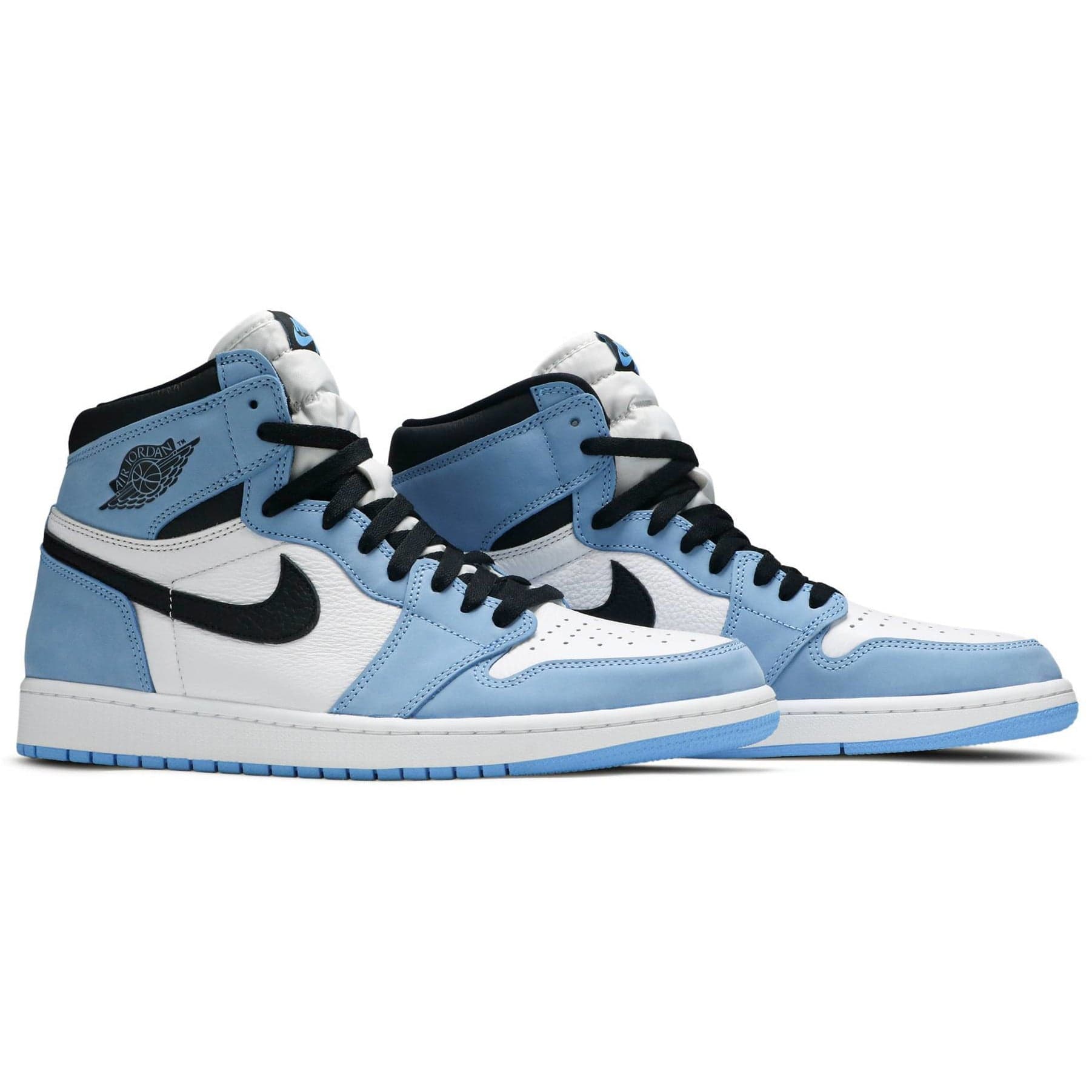 Nike Air Jordan 1 Retro High White University Blue Black Men's