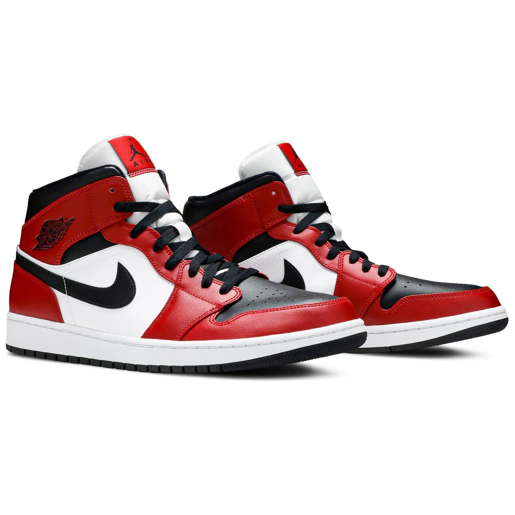 Nike Air Jordan 1 Mid 'Chicago Black Toe' Men's