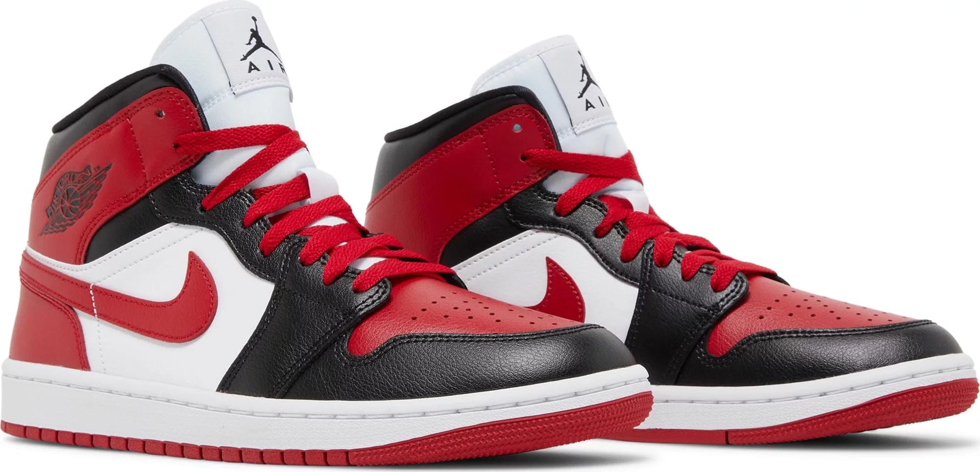 sneakers Nike Air Jordan 1 Mid Alternate Bred Toe Women's