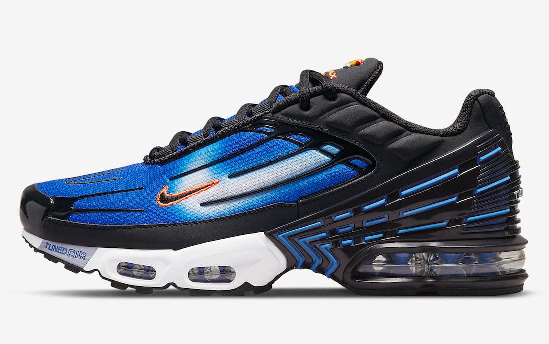 Nike tn blue top and orange